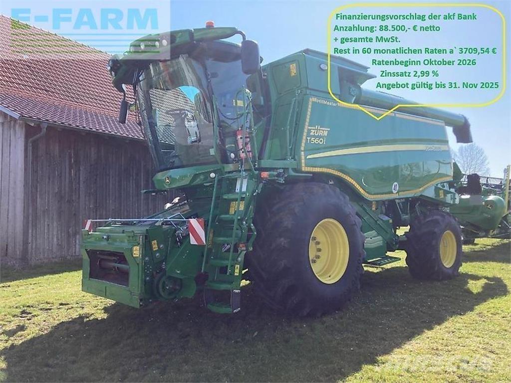John Deere t560 hm Ceifeiras debulhadoras