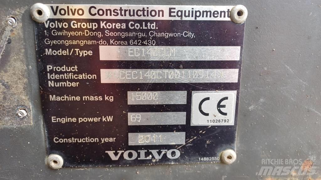 Volvo EC 140 C L M Escavadoras de rastos