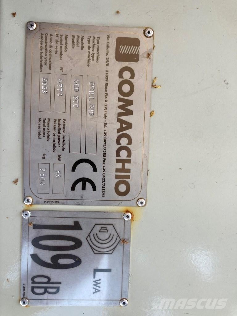 Comacchio Geo600 Perfuradoras de furos de água