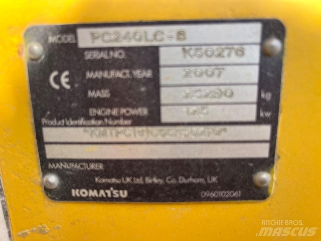 Volvo Pc240-7 Escavadoras de rastos