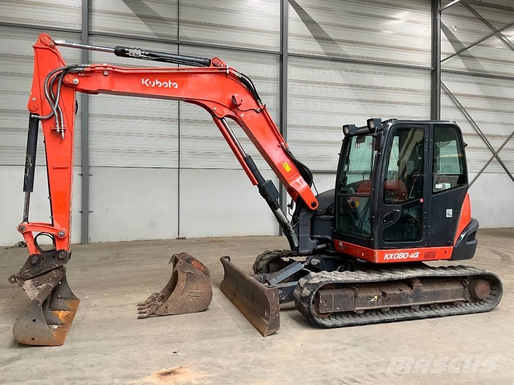 Kubota KX 080-4 A Escavadoras Midi 7t - 12t