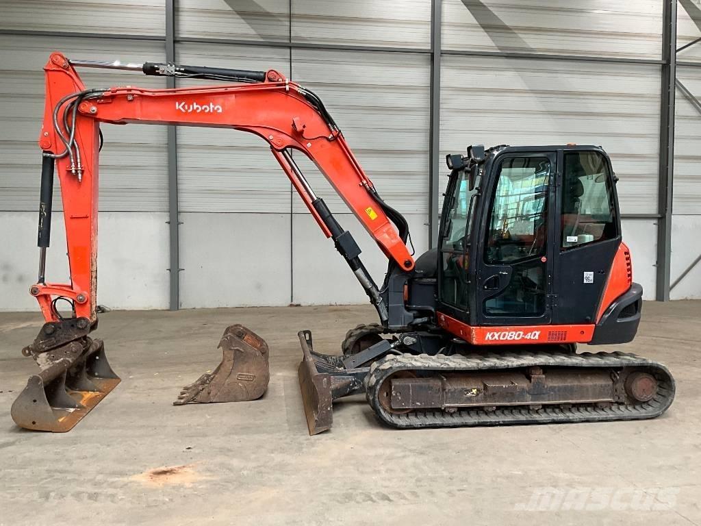 Kubota KX 080-4 A Escavadoras Midi 7t - 12t