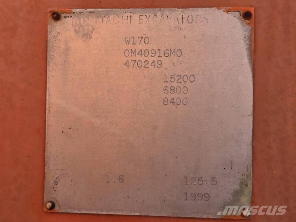 Fiat-Hitachi W170 Pás carregadoras de rodas