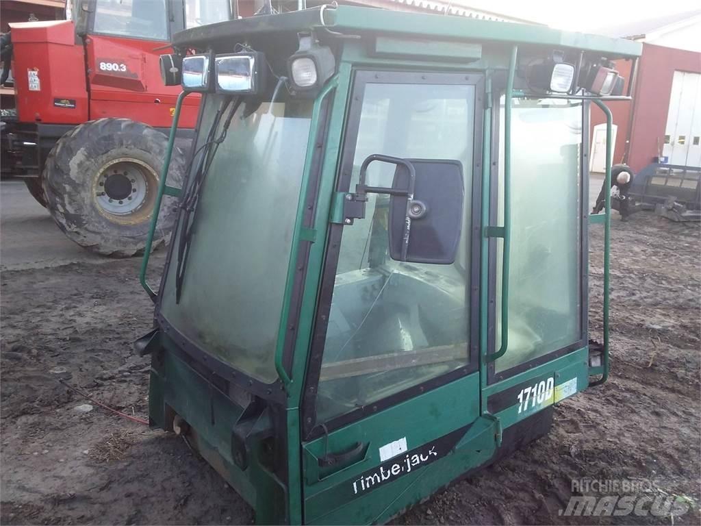 Timberjack 1710d Cabines e interior