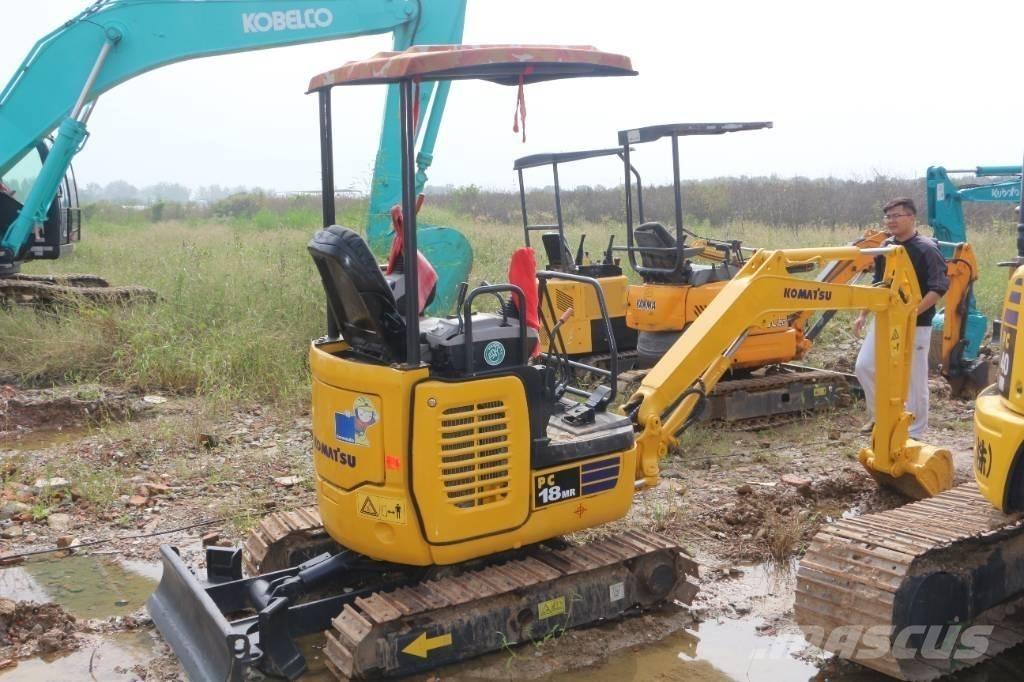 Komatsu PC 18 MR Mini Escavadoras <7t