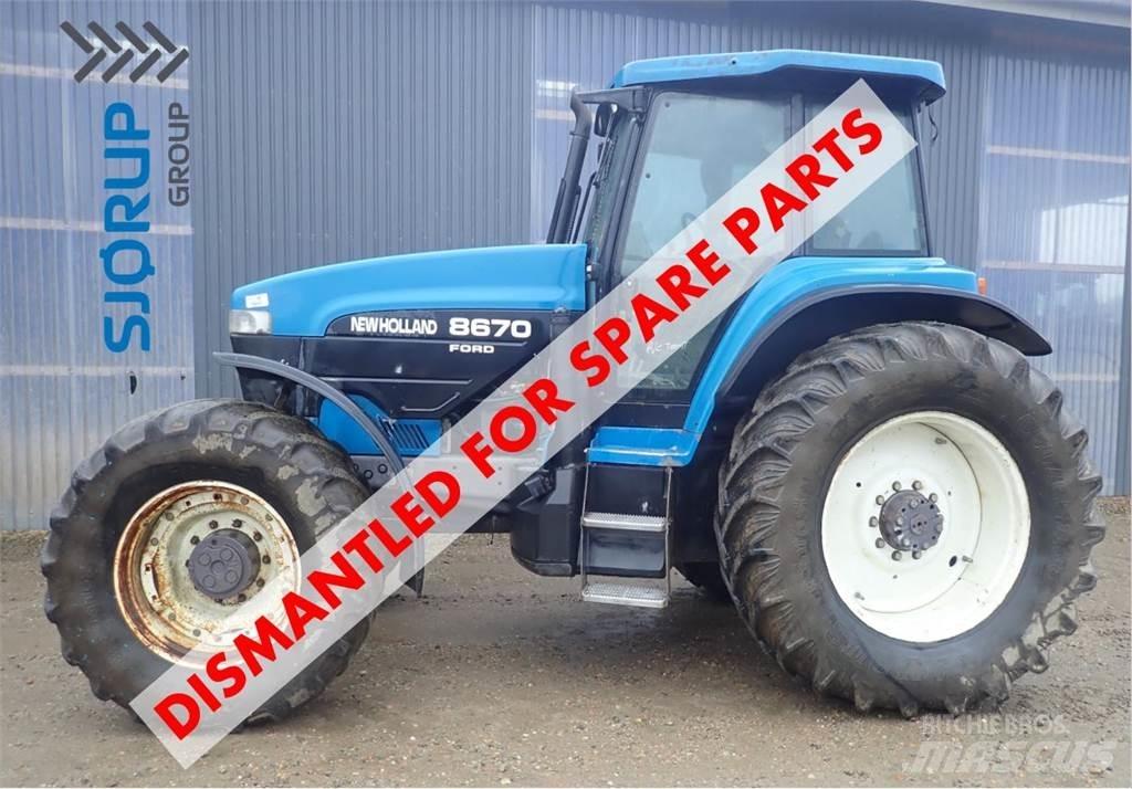 New Holland 8670 Tratores Agrícolas usados