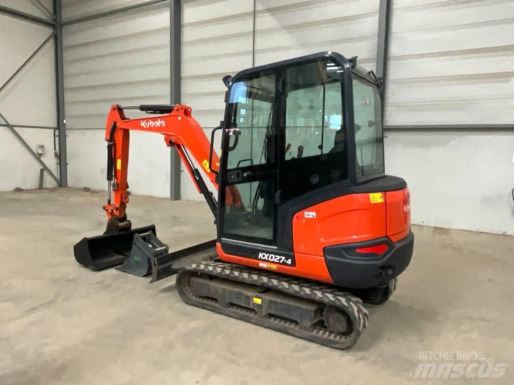Kubota KX 027-4 HI Mini Escavadoras <7t