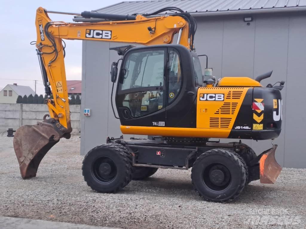 JCB JS145 W Escavadoras de rodas