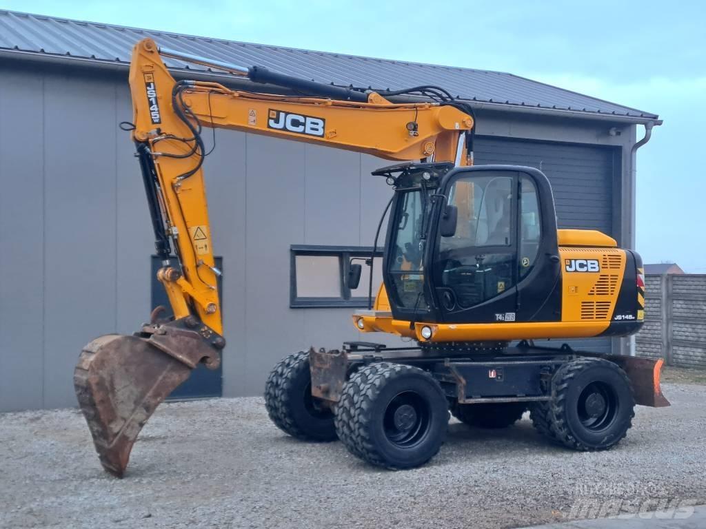 JCB JS145 W Escavadoras de rodas