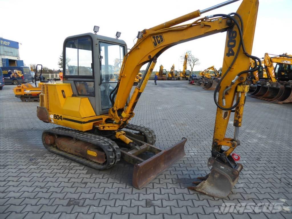 JCB 804 Mini Escavadoras <7t