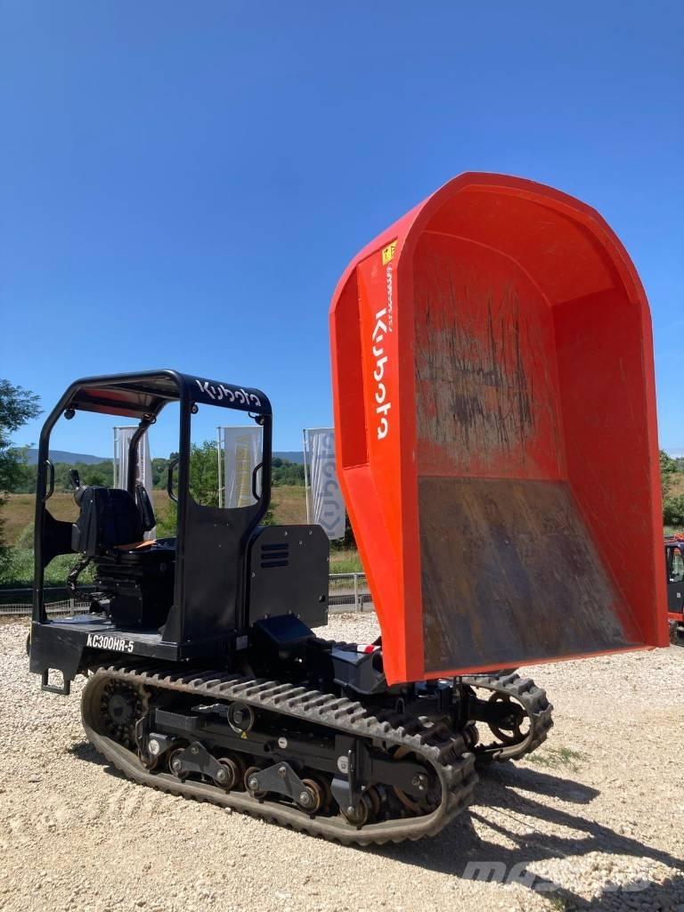 Kubota KC 300 HR-5 Dumpers de lagartas