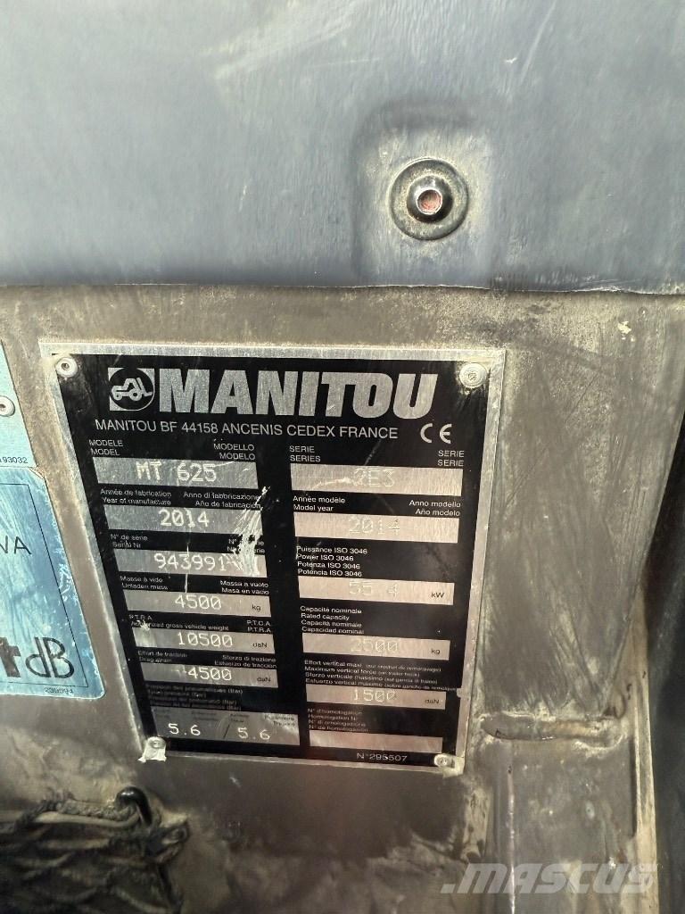 Manitou MT 625 2E3 Manipuladores telescópicos