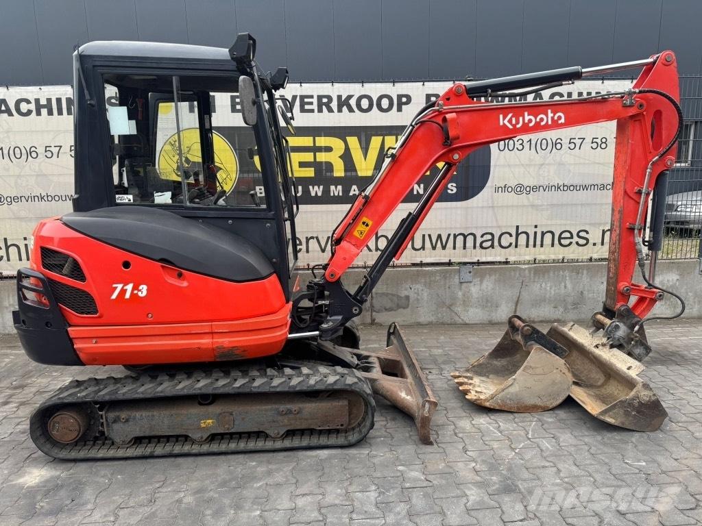 Kubota KX 71-3 Mini Escavadoras <7t