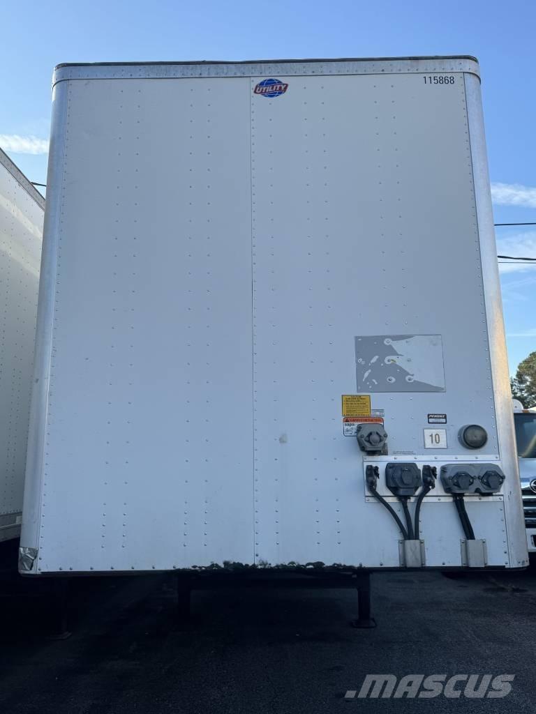 Utility 53' Reboques de caixa fechada