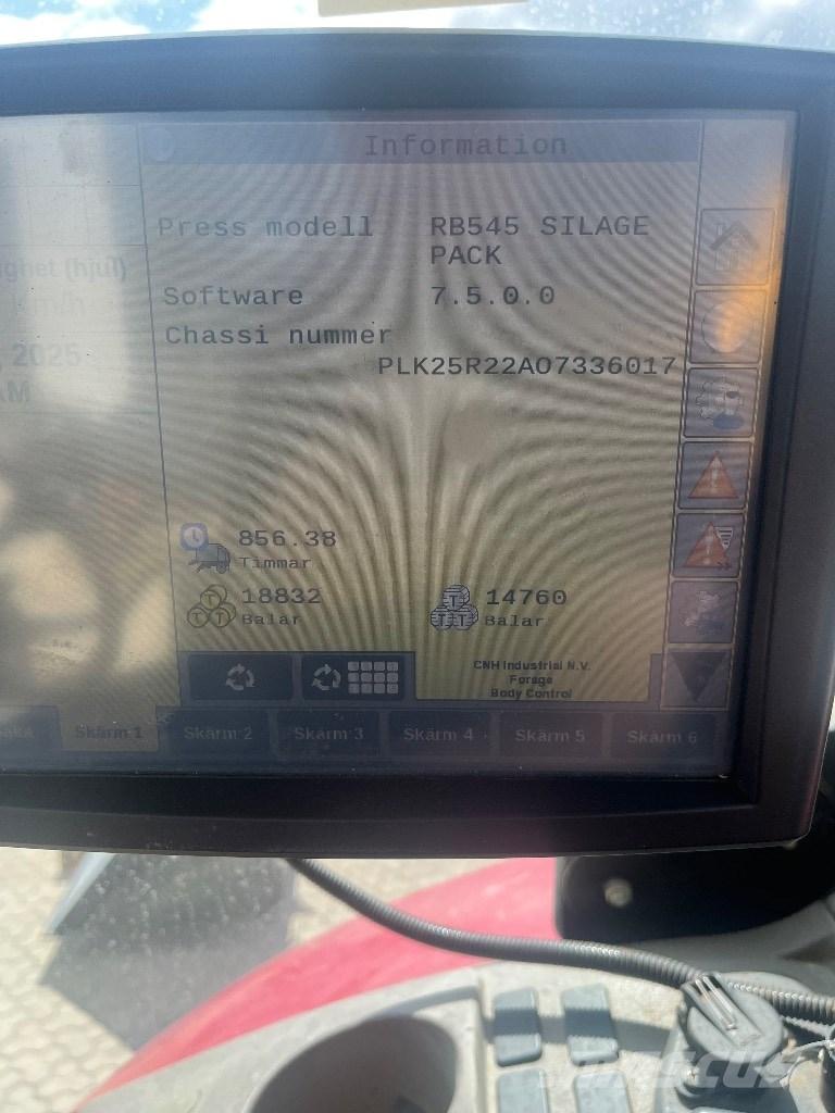 Case IH RB 545 Enfardadeira de rolos
