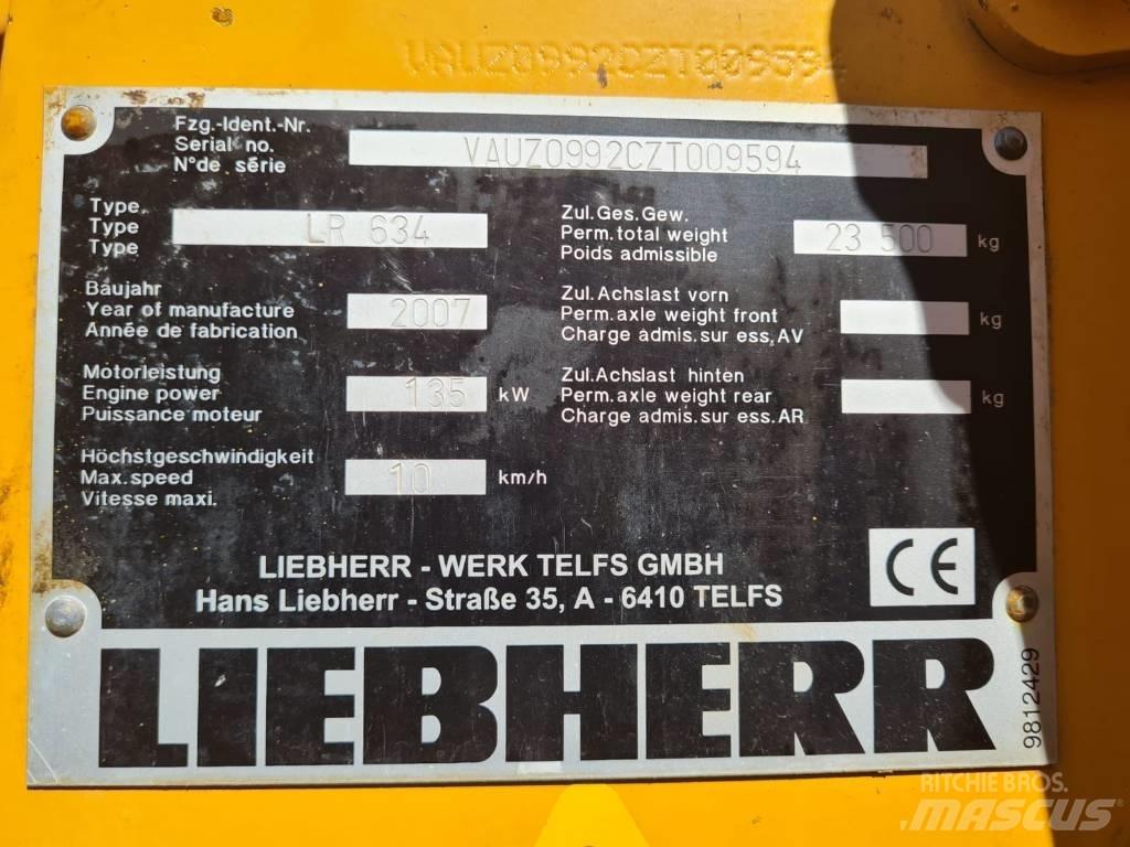 Liebherr LR 634 Pás Carregadoras de rastos