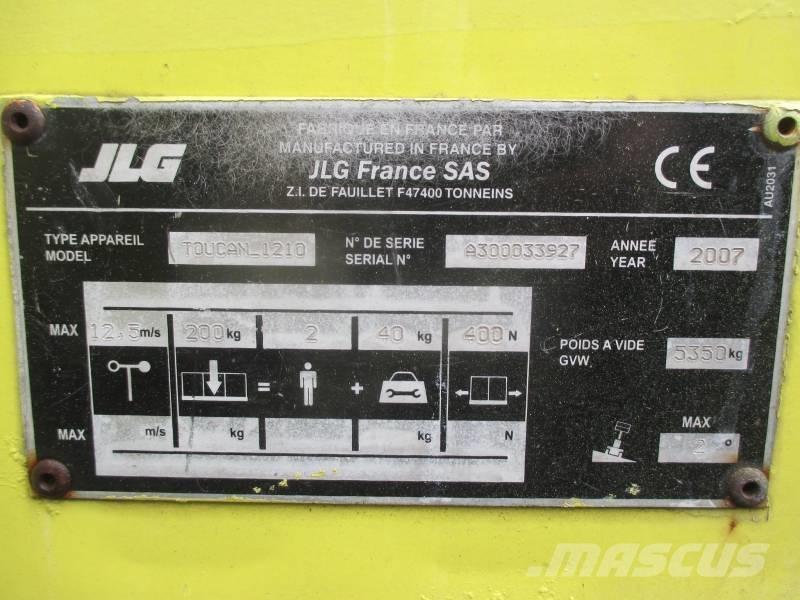 JLG Toucan 1210 Elevadores braços articulados