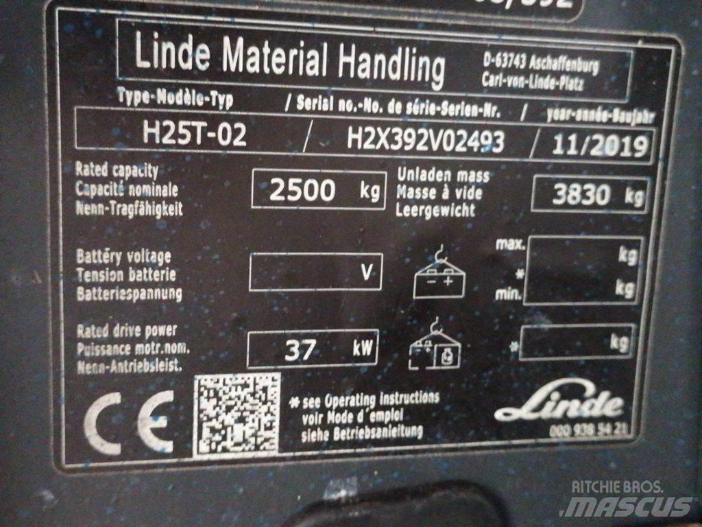 Linde H25T-02 Empilhadores eléctricos