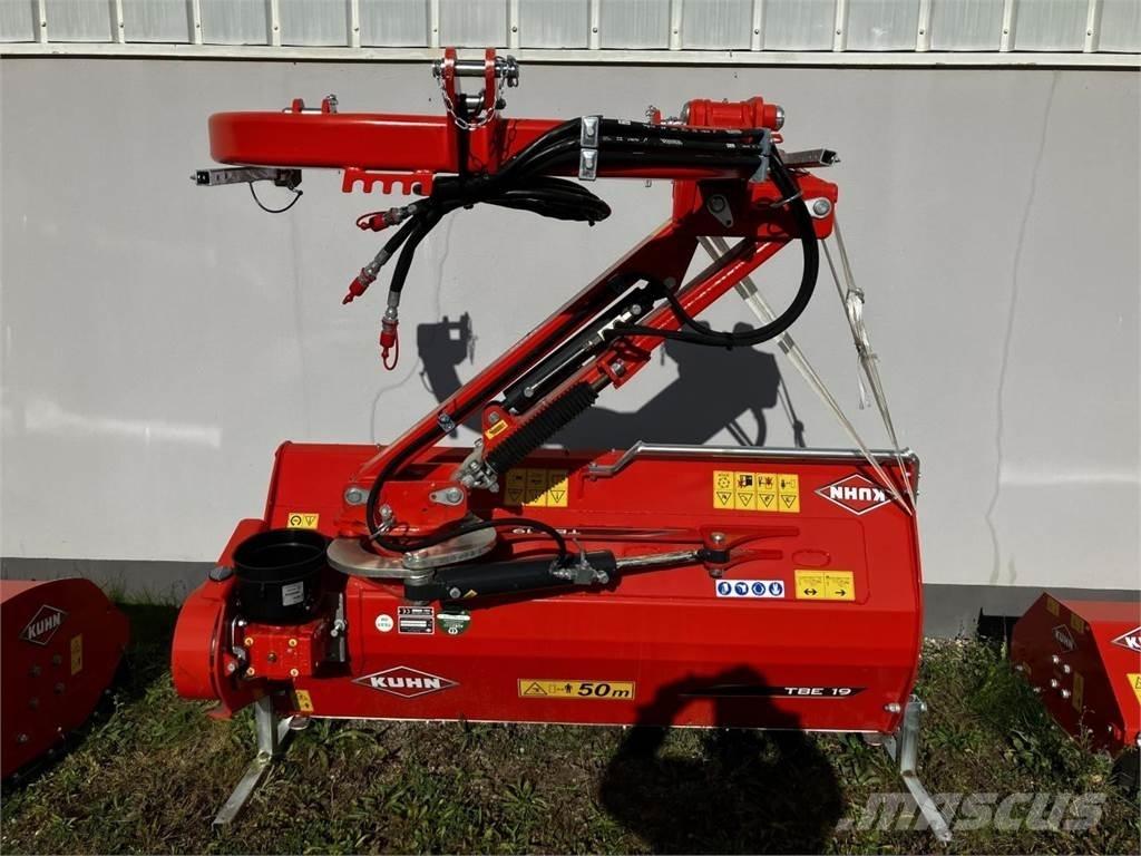 Kuhn TBE 19 Gadanheiras e cortadores de folhas para pastos