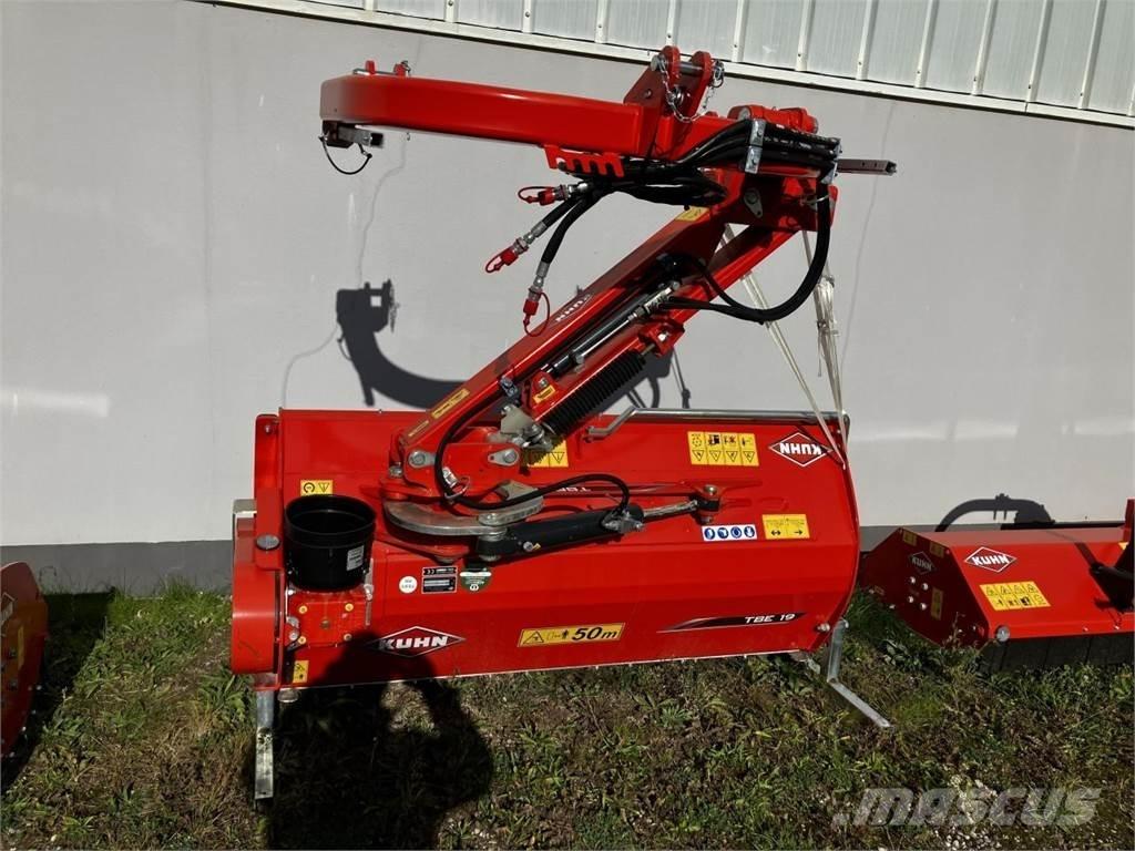 Kuhn TBE 19 Gadanheiras e cortadores de folhas para pastos