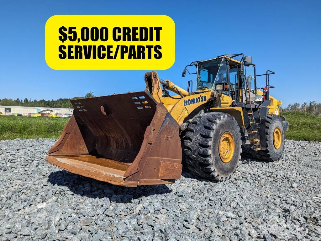 Komatsu WA 500-7 Pás carregadoras de rodas