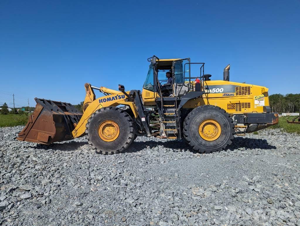 Komatsu WA 500-7 Pás carregadoras de rodas