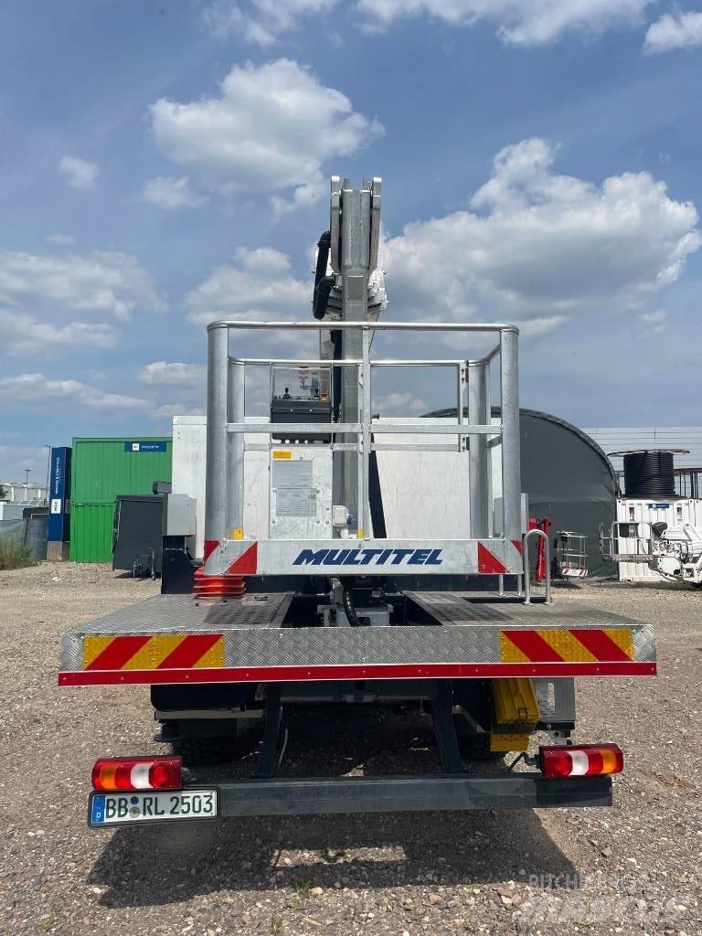 Multitel MJE 250 Plataformas aéreas montadas em camião