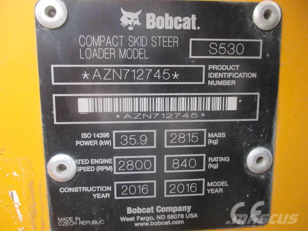 Bobcat S 530 Carregadoras de direcção deslizante