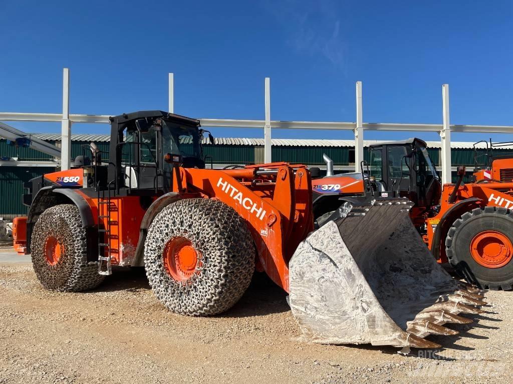Hitachi ZW 550 - 6 Pás carregadoras de rodas