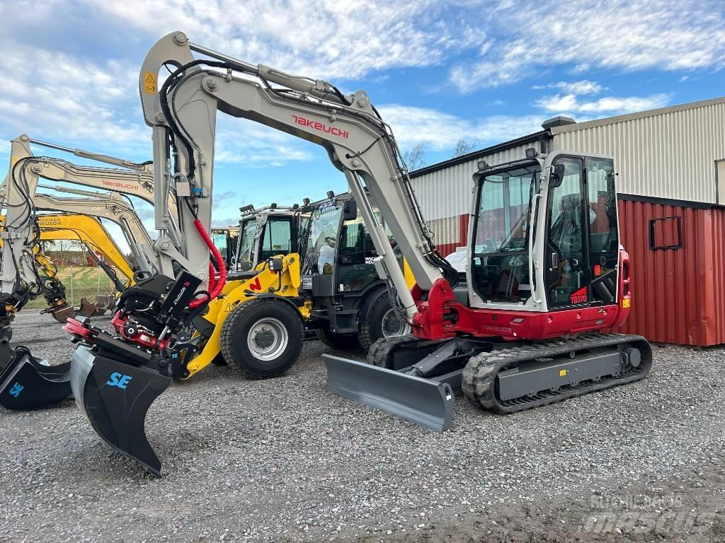 Takeuchi TB370 Mini Escavadoras <7t