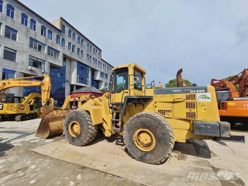 Komatsu WA 500 Pás carregadoras de rodas