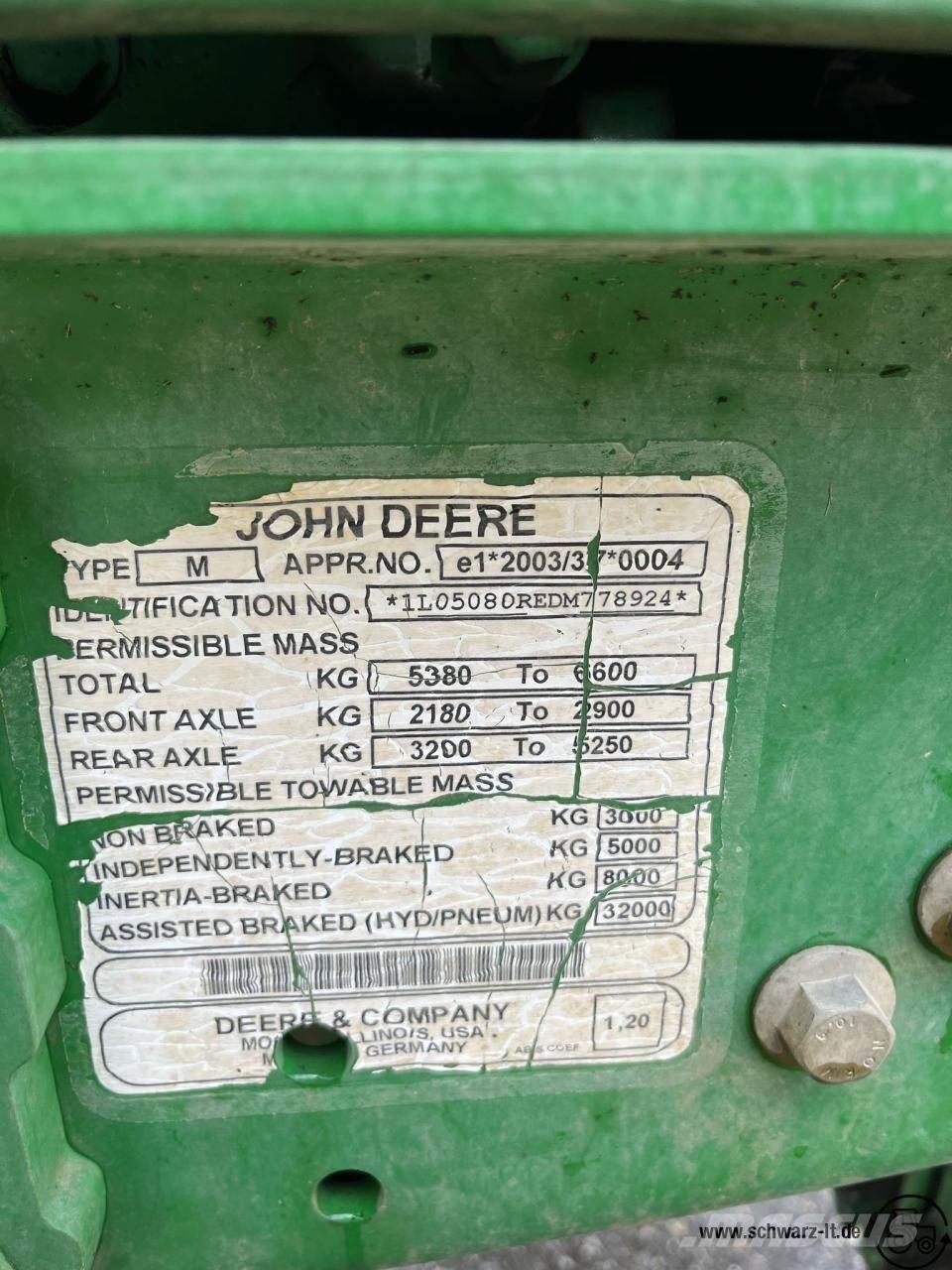 John Deere 5080R Tratores Agrícolas usados