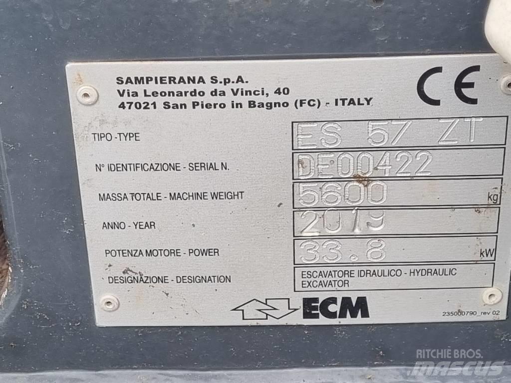 ECM ES 57 ZT Mini Escavadoras <7t