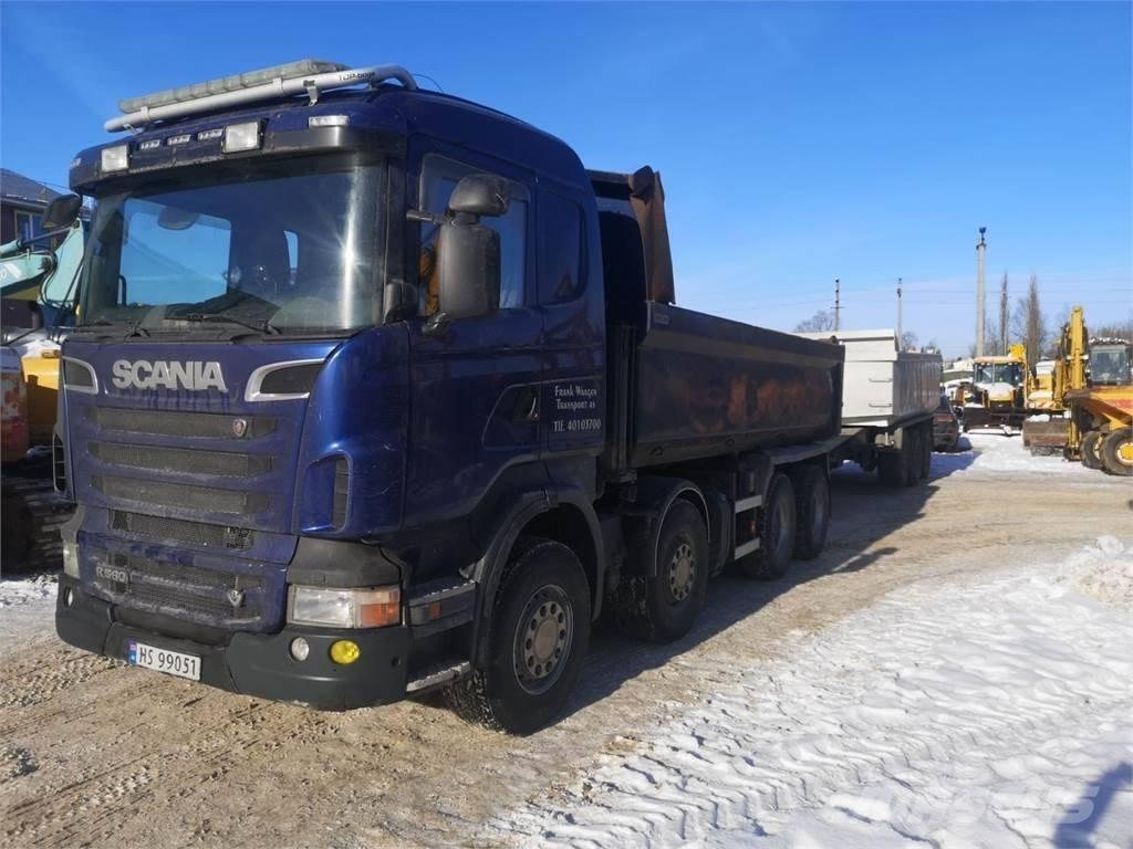 Scania R560 8x4 Camiões multibenne