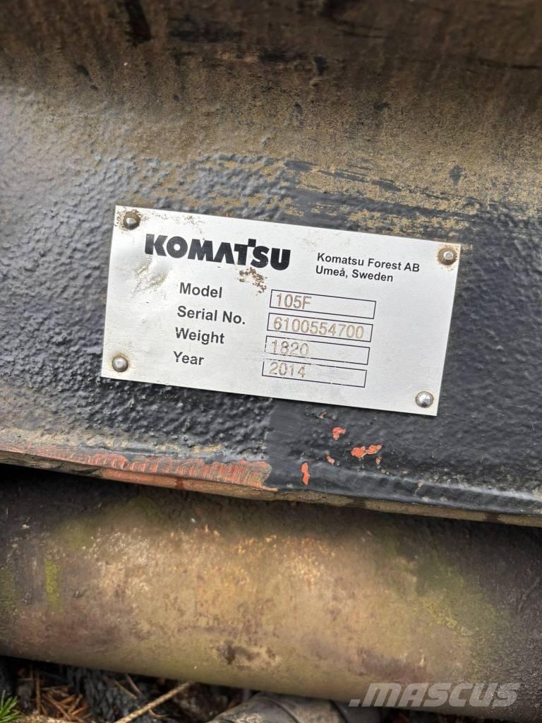 Komatsu 845 Forwarders florestais
