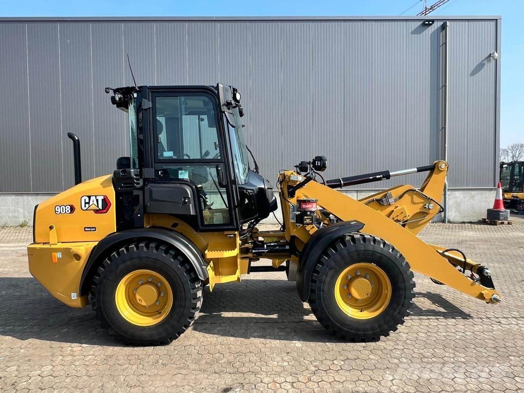 CAT 908 Pás carregadoras de rodas