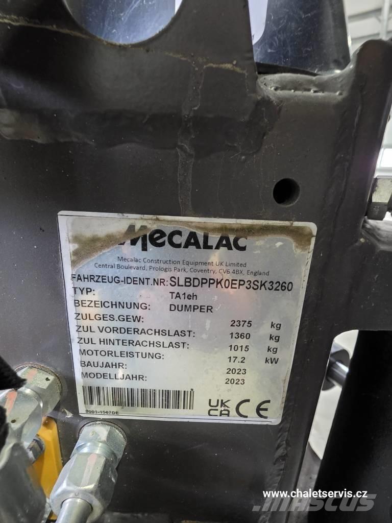 Mecalac TA 1 EH Dumpers de obras