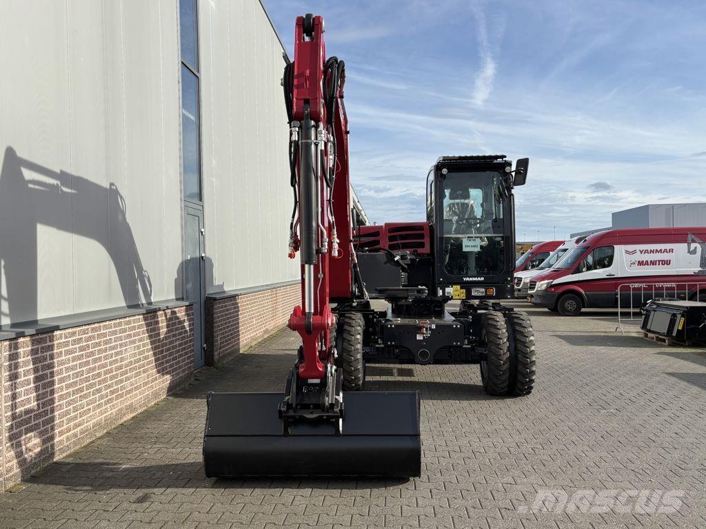 Yanmar B95W Escavadoras de rodas