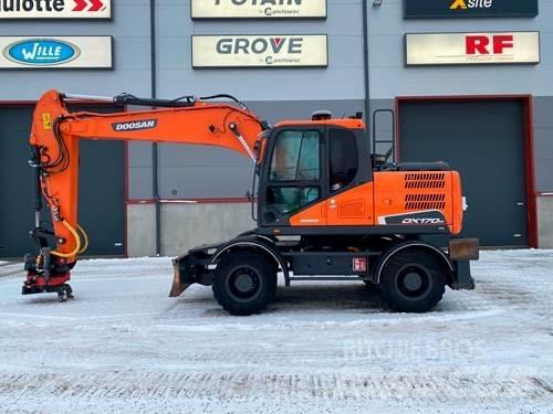 Doosan DX170W-5 Escavadoras de rodas
