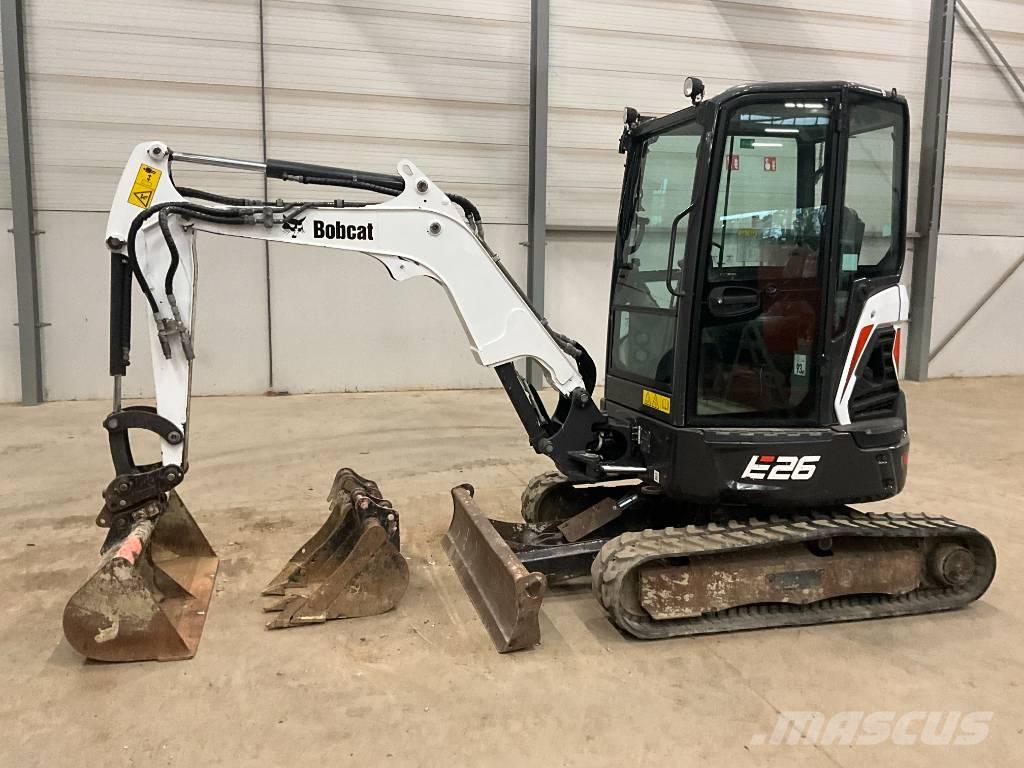 Bobcat E 26 Mini Escavadoras <7t