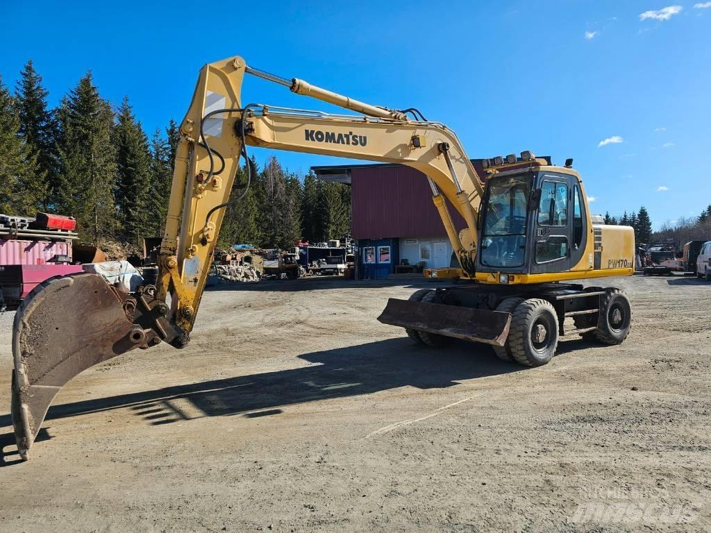 Komatsu PW 170-6 Escavadoras de rodas