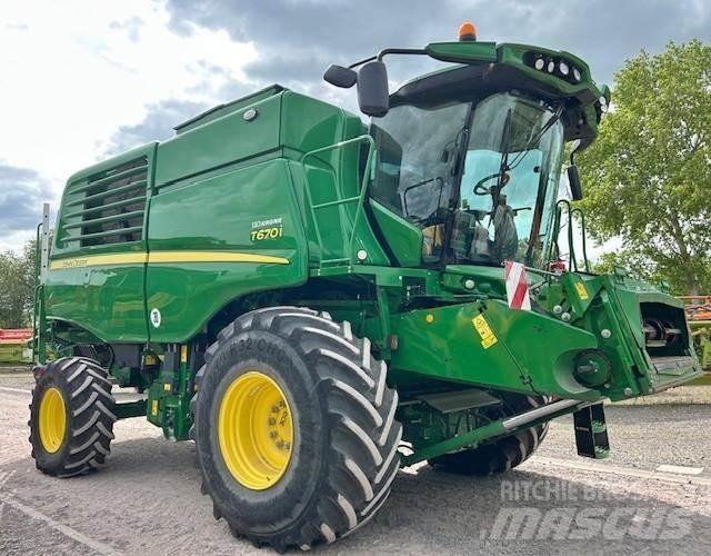 John Deere T 670 Ceifeiras debulhadoras
