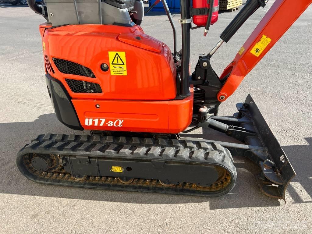 Kubota U 17-3 Mini Escavadoras <7t
