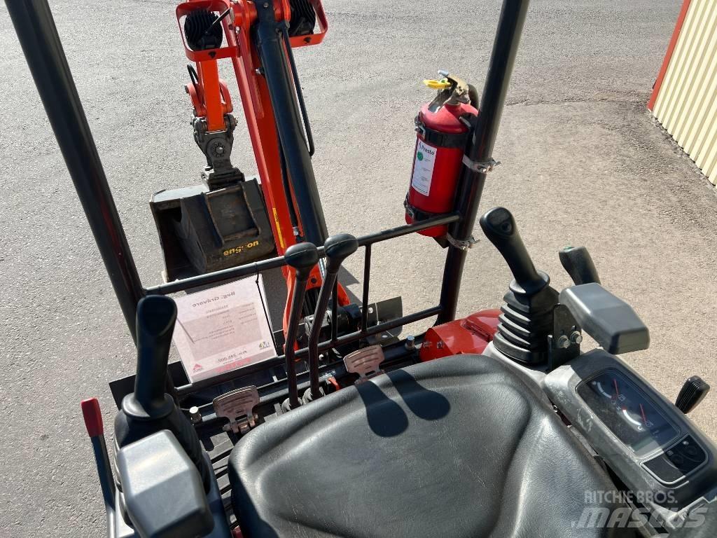 Kubota U 17-3 Mini Escavadoras <7t