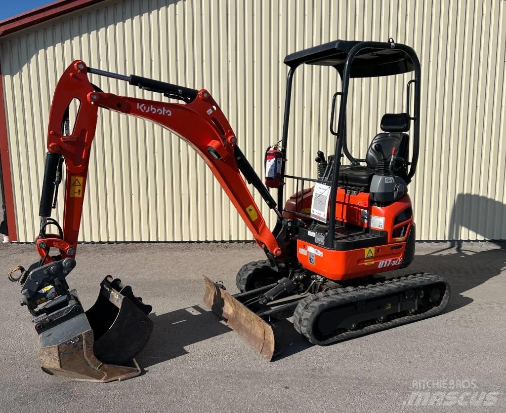 Kubota U 17-3 Mini Escavadoras <7t