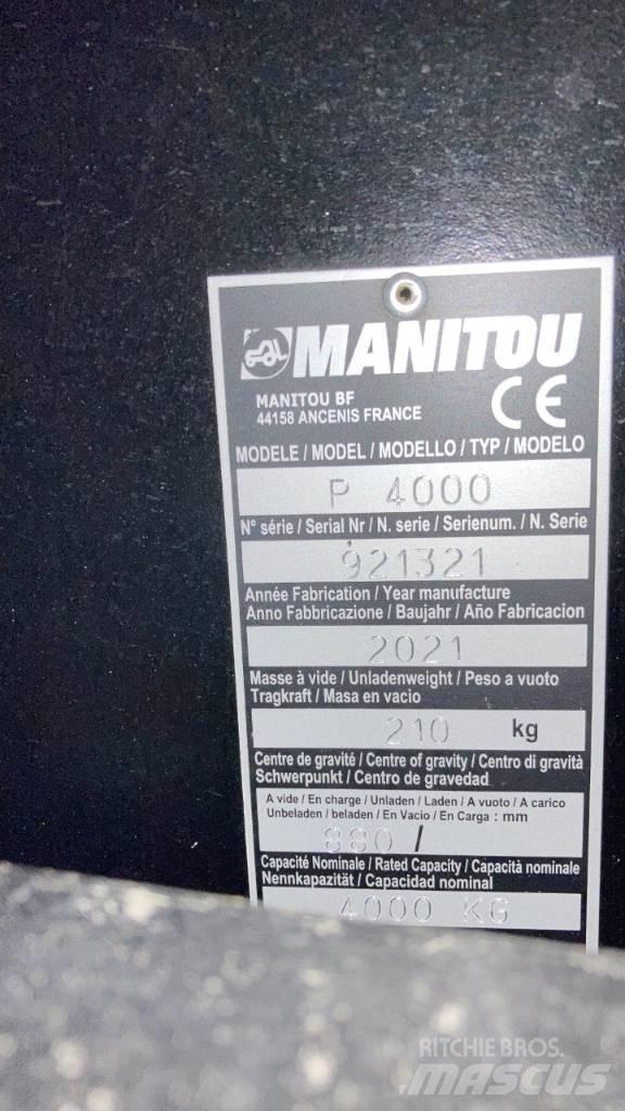 Manitou P4000 Outros componentes
