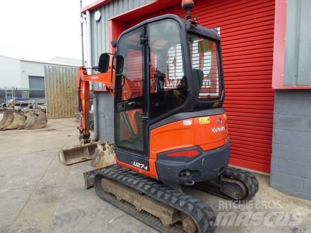 Kubota U 27-4 Mini Escavadoras <7t