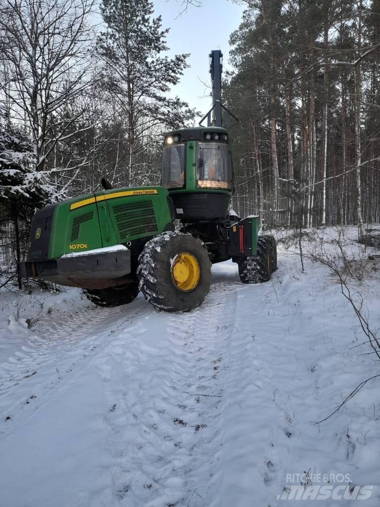 John Deere 1070 E Processadores florestais