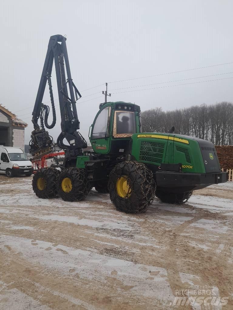 John Deere 1070 E Processadores florestais