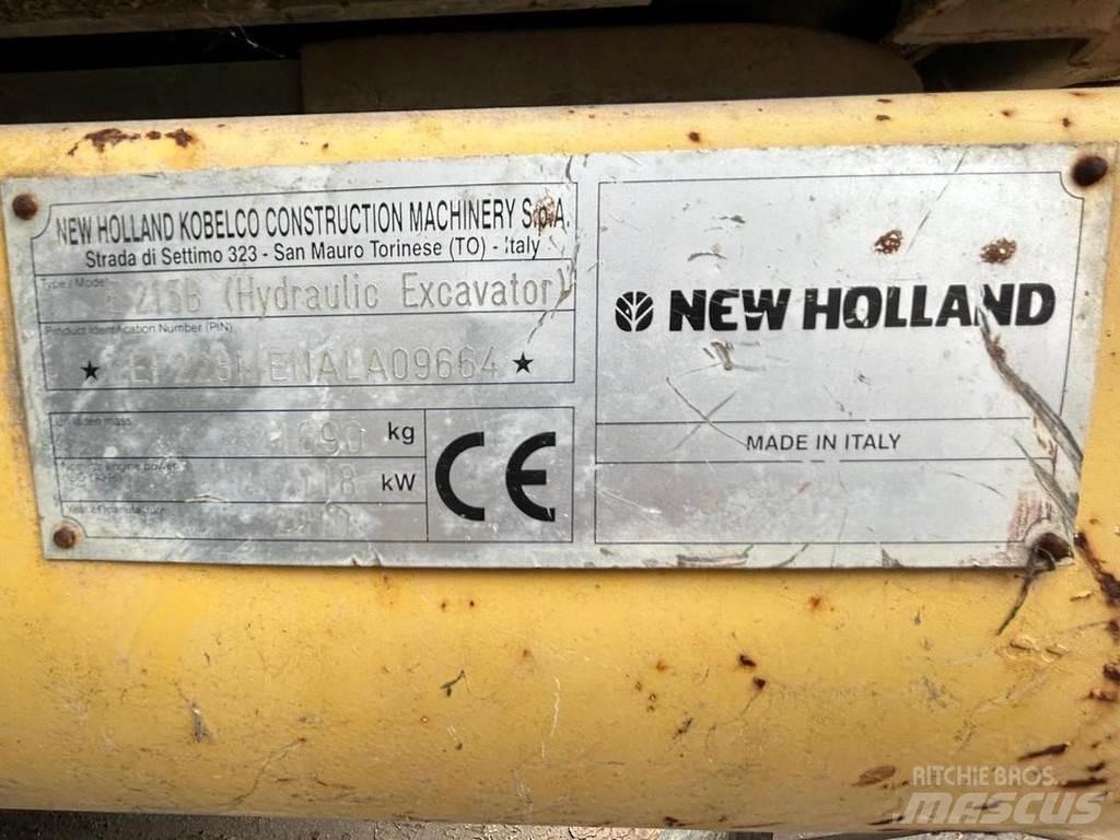 New Holland E215B Escavadoras especiais